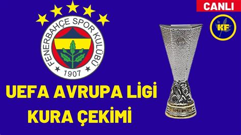 Fenerbahçe kura çekimi uefa